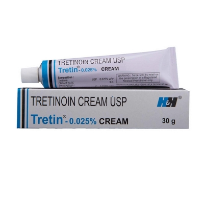 Picture of Tretin 0.025% Tretinoin Cream - 30 GM
