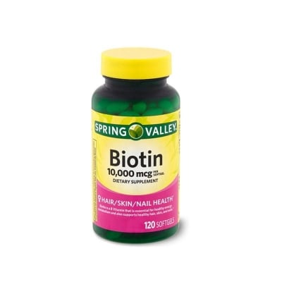Picture of Spring Valley Biotin 10000mcg  - 60 Capsules