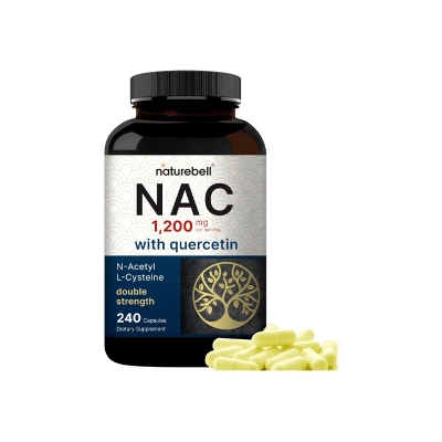 Picture of Naturebell NAC Supplement 1200mg Per Serving -240 Capsules

