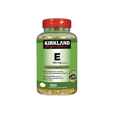 Picture of Kirkland Signature Vitamin E 180mg- 500 Softgels