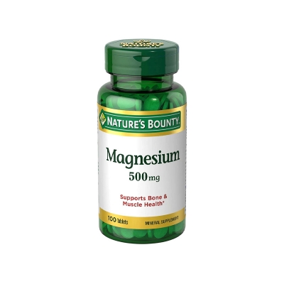 Picture of Nature's Bounty Magnesium 500mg - 100 Tablets