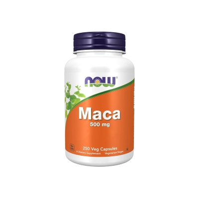 Picture of NOW Maca 500 mg For Men and Women - 250 Veg Capsules