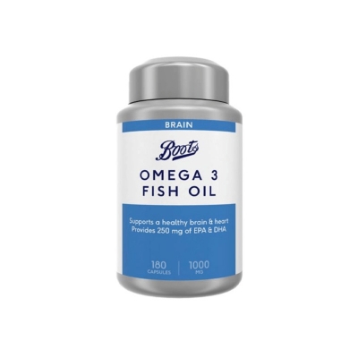 Picture of Boots Omega 3 Fish Oil 1000 mg- 180 Capsules