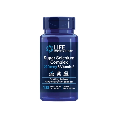 Picture of Life Extension Super Selenium Complex 200 mcg - 100 vegetarian capsules
