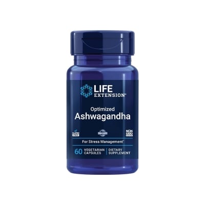 Picture of Life Extension Optimized Ashwagandha - 60 Capsules