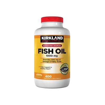 Picture of Kirkland Signature Fish Oil 1000mg 400 Softgels