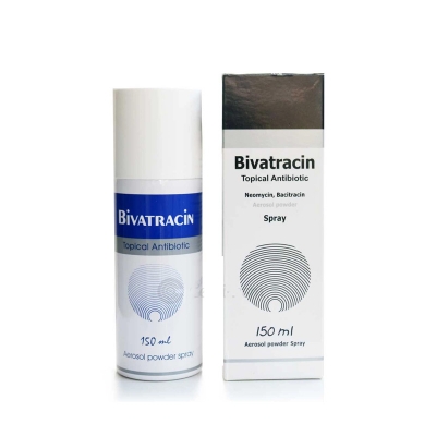 Picture of Bivatracin Topical Antibiotic Spray 150ml | Neomycin & Bacitracin Aerosol Powder