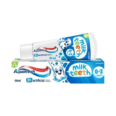 Picture of Aquafresh Kids Toothpaste Milk Teeth 50ml (0-2 Years)