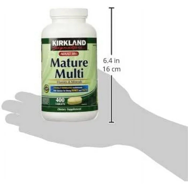 Picture of Kirkland Signature Adults 50+ Mature Multi- 400 Tablets 