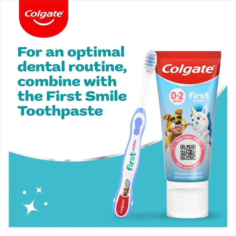 Picture of Colgate Toothpaste for Kids Strawberry Flavor (0-2 Years) 65g