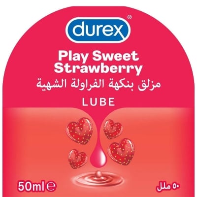 Picture of Durex Play Sweet Strawberry Lubricant Gel 50ml