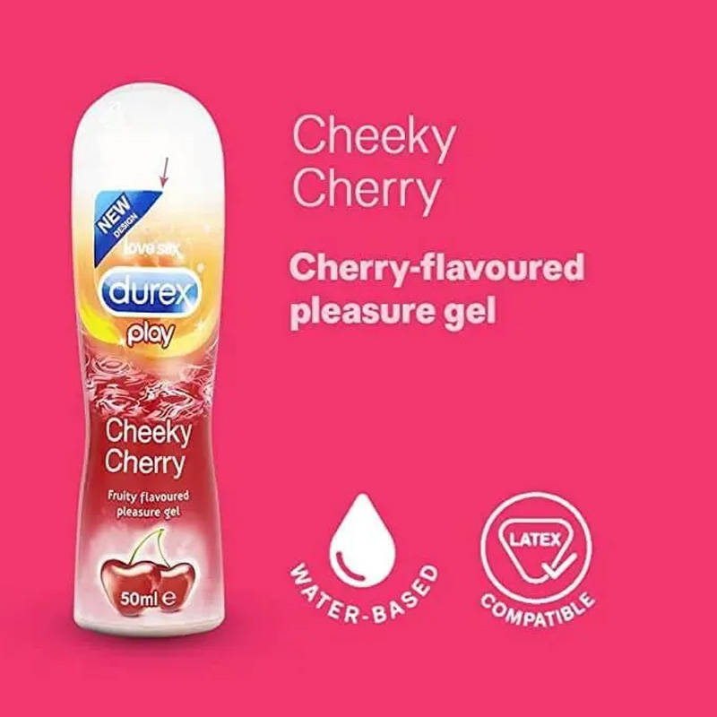Picture of Durex Play Very Cherry Lubricant Gel 50ml