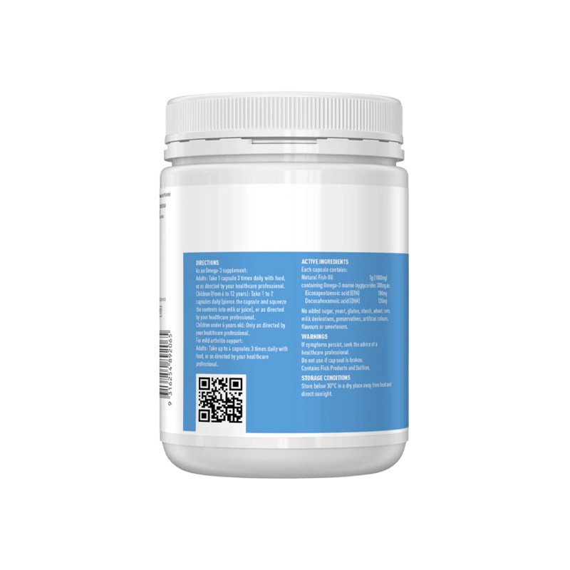 Picture of Healthy Care Fish Oil 1000mg Omega-3 - 400 capsules