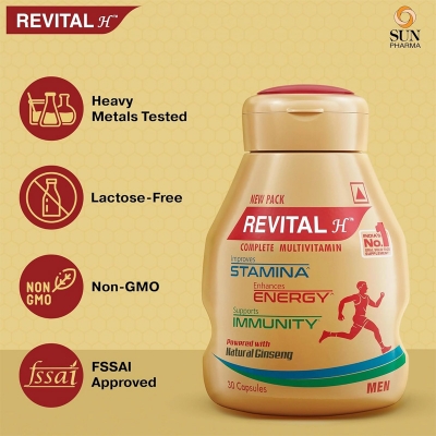 Picture of Revital H Multivitamin For Men -30 Caps