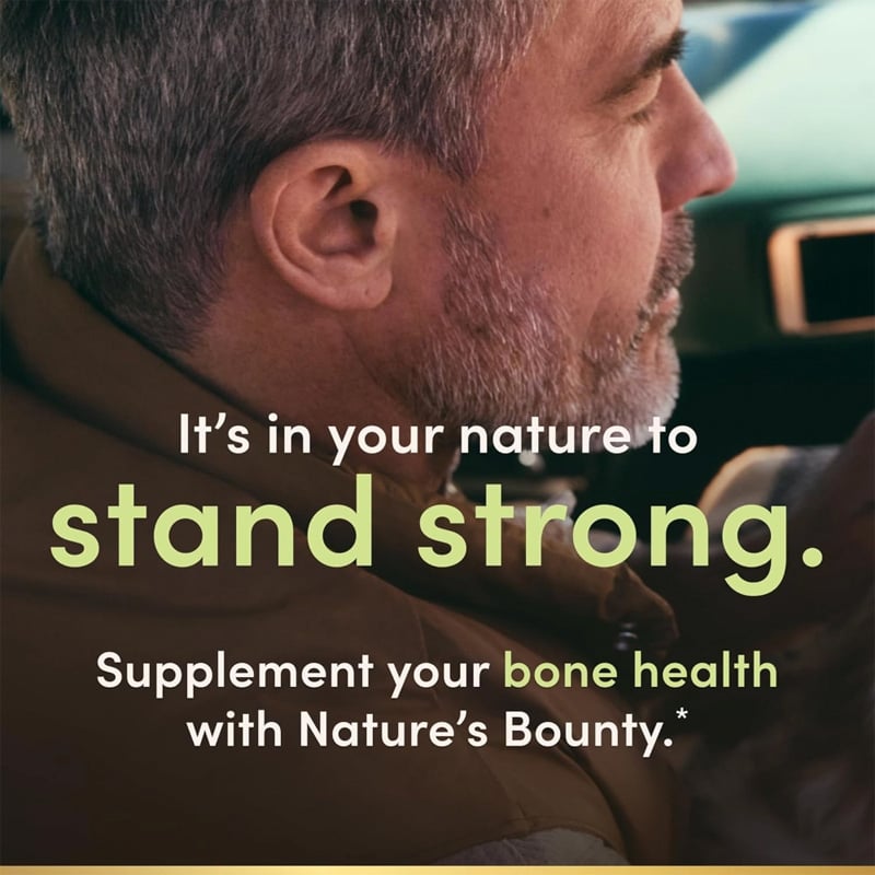 Picture of Nature's Bounty Calcium Vitamin D3 Supports Bone Health - 120 Capsules