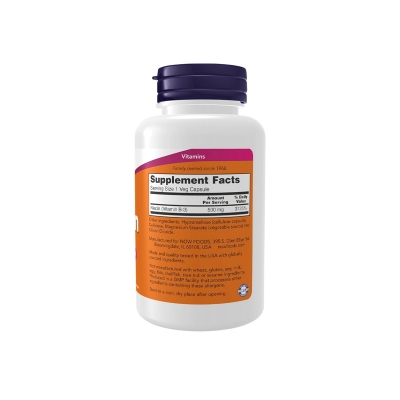 Picture of NOW Niacin (Vitamin B-3) 500 mg Essential B-Group Vitamin - 100 Capsules
