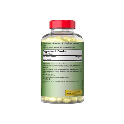 Picture of Kirkland Signature Vitamin E 180mg- 500 Softgels