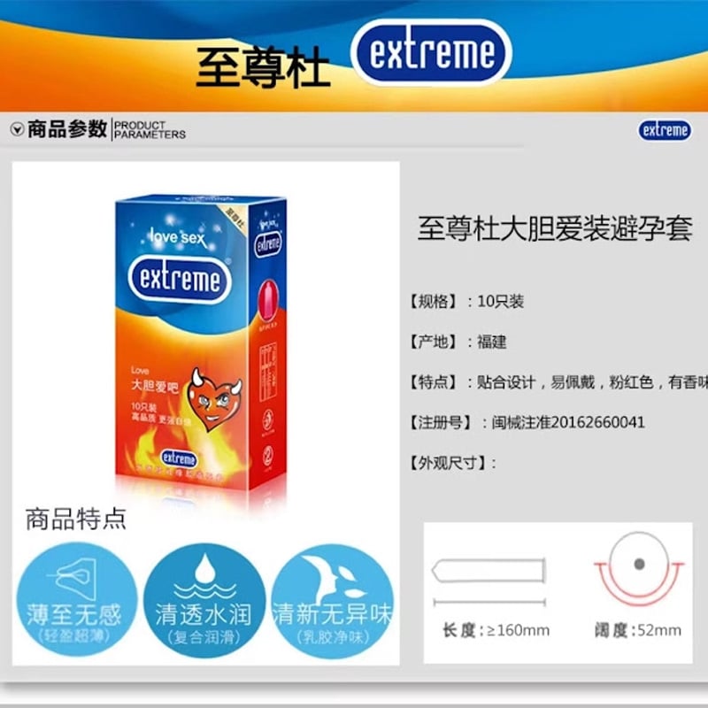Picture of Extreme Love Condom -12 Pcs