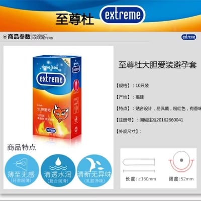 Picture of Extreme Love Condom -12 Pcs