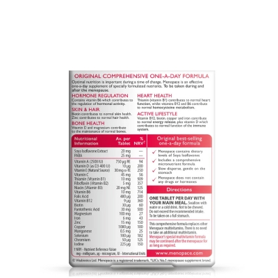 Picture of Menopace Original Vitabiotics - 30 Tablets