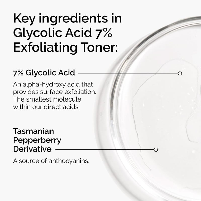 Picture of The Ordinary Glycolic Acid 7% Exfoliating Toner - 240 ML