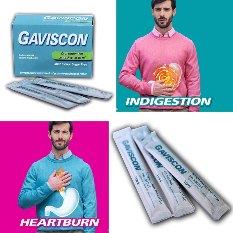 Picture of Gaviscon Double Action Liquid 24 x 10ml Sachets