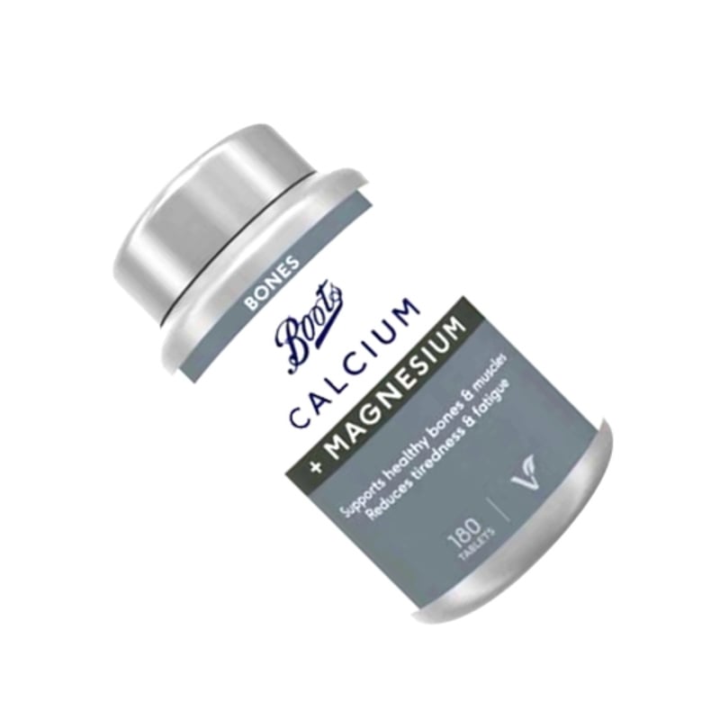 Picture of Boots Bones Calcium Plus Magnesium - 180 Tablets