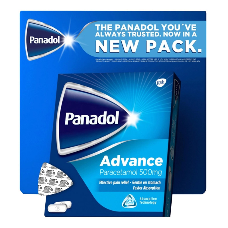Picture of Panadol Advance Effective Pain Relief - 24 Tablets