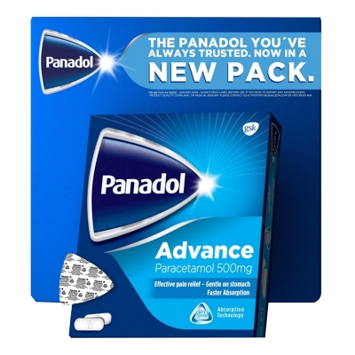 Picture of Panadol Advance Effective Pain Relief - 24 Tablets