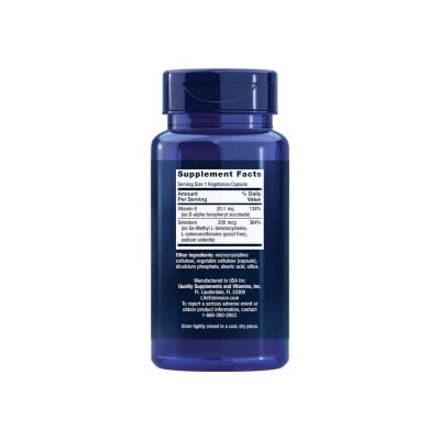 Picture of Life Extension Super Selenium Complex 200 mcg - 100 vegetarian capsules
