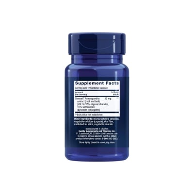 Picture of Life Extension Optimized Ashwagandha - 60 Capsules
