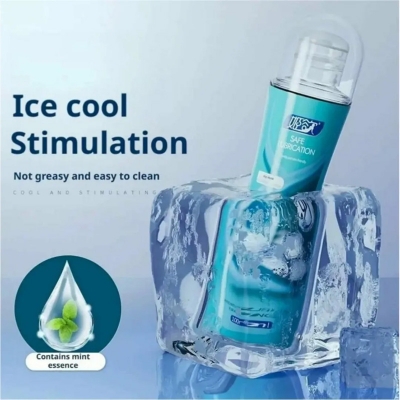 Picture of Flavored lubricant for massage gel with Ice Refreshing Pleasure 100ml