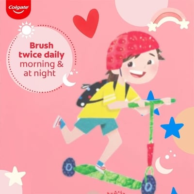 Picture of Colgate Toothpaste for Kids Strawberry Flavor (0-2 Years) 65g