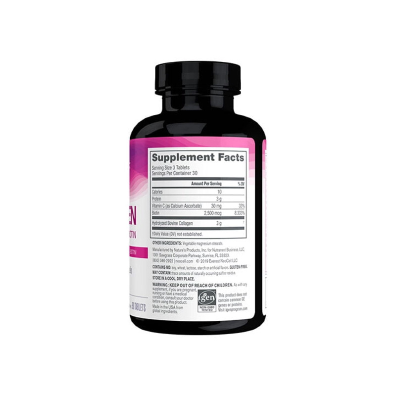 Picture of NeoCell Super Collagen C with Biotin -90 Tablets