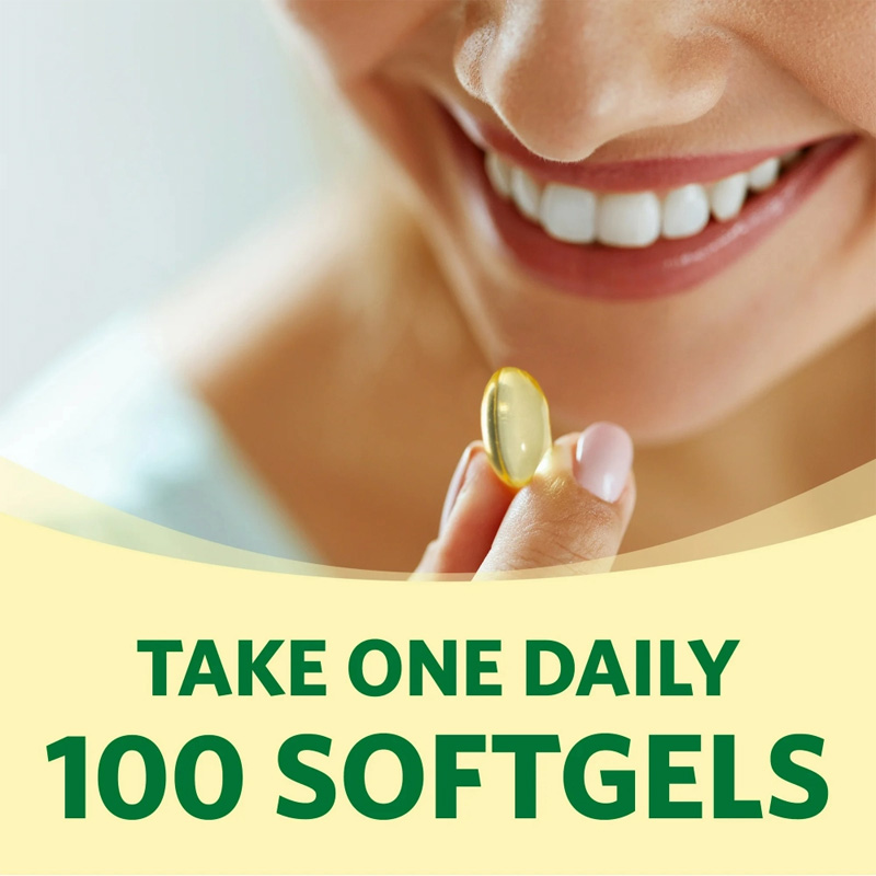 Picture of Spring Valley Vitamin D3 125mcg 5000IU - 100 Capsules