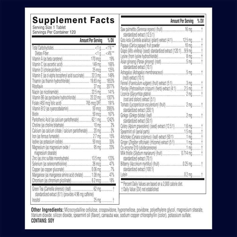 Picture of Swisse Ultivite Men's 50+ Multivitamin - 60 Tablets