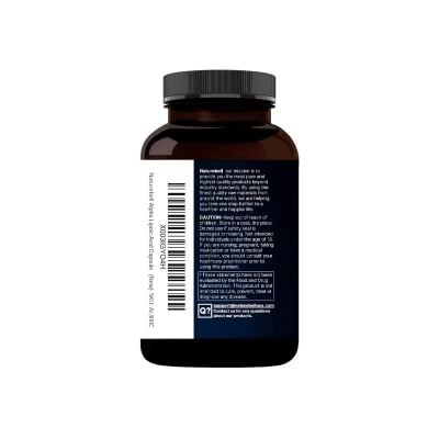 Picture of Naturebell Alpha Lipoic Acid 600mg B1 Complex- 300 Capsules