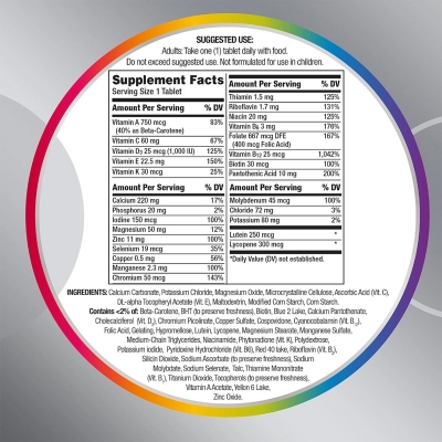 Picture of Centrum Silver Multivitamin For Adults- 125 Tablets