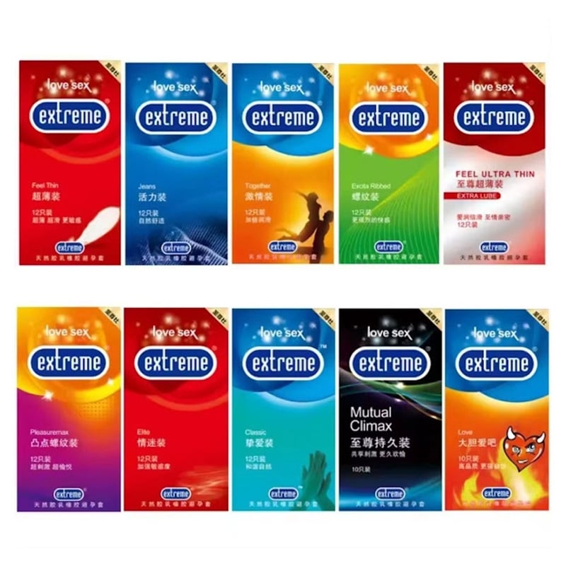 Picture of Extreme Pleasuremax Condom - 12 Pcs