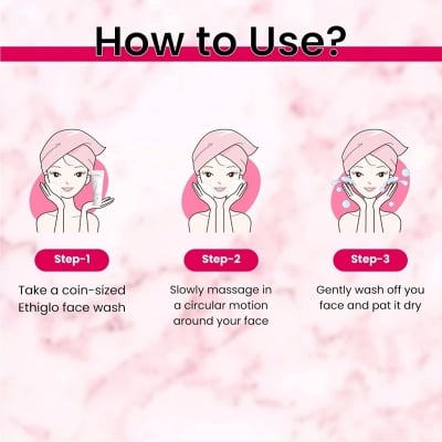 Picture of Ethiglo Skin whitening Face Wash - 70ml