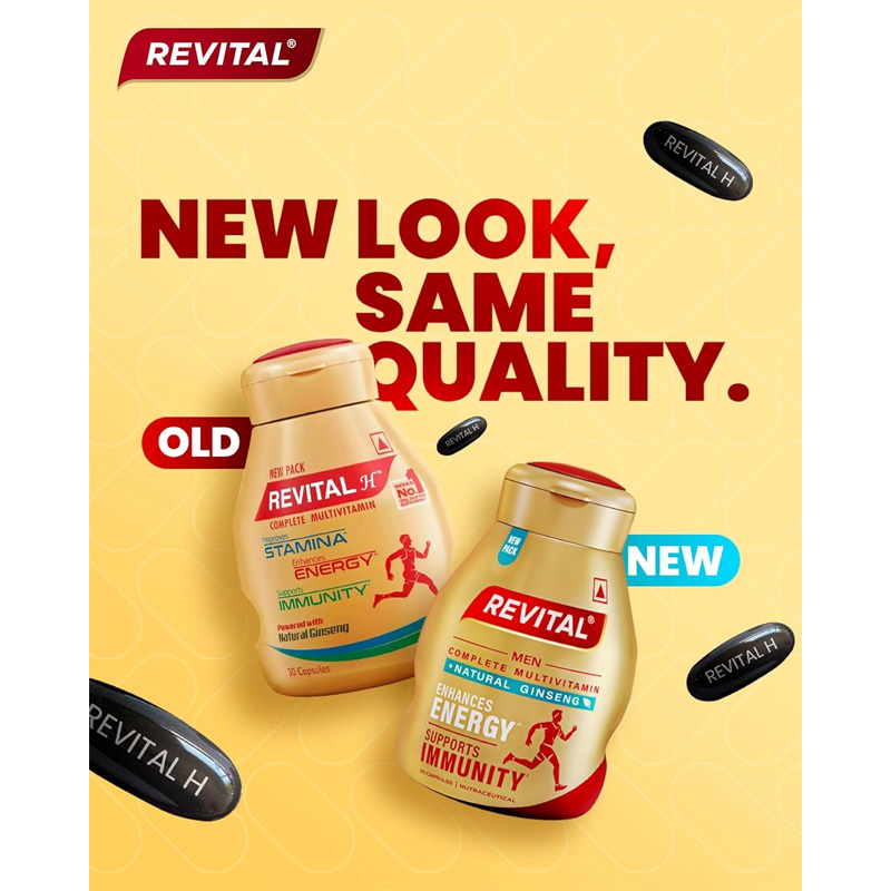 Picture of Revital H Multivitamin For Men -30 Caps