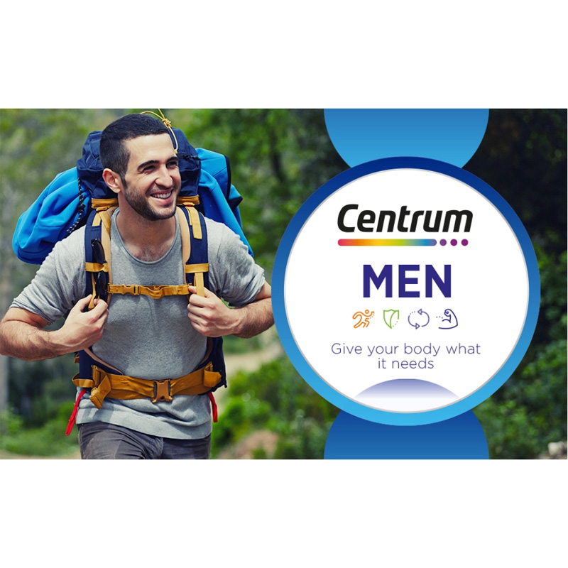 Picture of Centrum Men Multivitamins/Multimineral- 120 Tablets