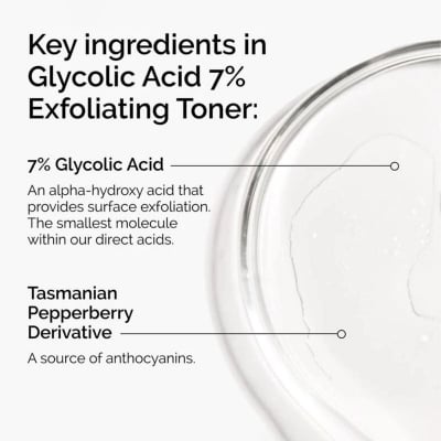 Picture of The Ordinary Glycolic Acid 7% Exfoliating Toner - 240 ML