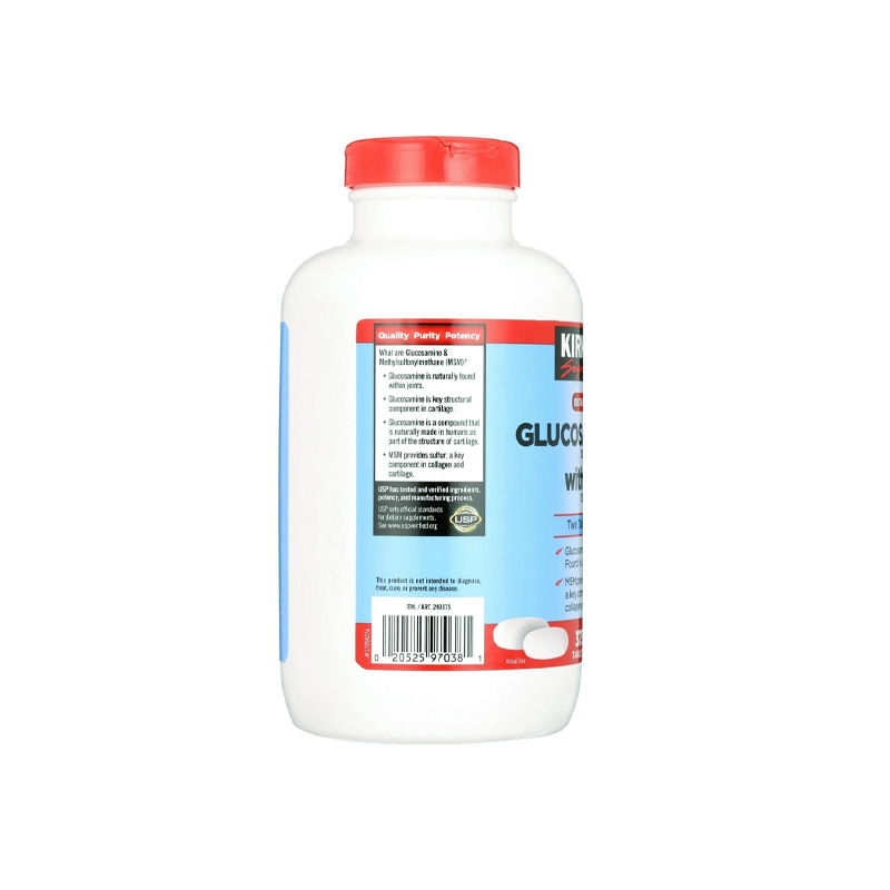 Picture of Kirkland Signature Glucosamine with MSM- 375 Tablets 