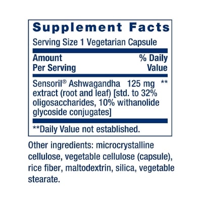 Picture of Life Extension Optimized Ashwagandha - 60 Capsules