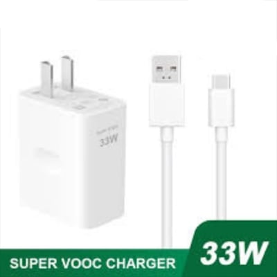 Picture of OPPO 33W SUPERVOOC Power Adapter With Type-C Cable Charger