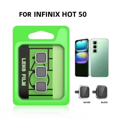 Picture of With Packing Box Phone Camera Lens Film for INFINIX HOT 50 / Hot 50i / Hot 50 Pro / Hot 50 Pro Plus / Hot 60 / Hot 60i / Hot 60 Pro / Hot 60 Pro Plus / Smart 8 / Smart 9 Easy Install Camera Lens Glass ProtectorAnti Scratch Lens Film