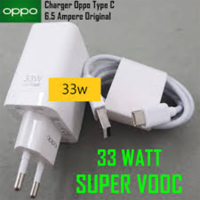 Picture of OPPO 33W SUPERVOOC Power Adapter With Type-C Cable Charger