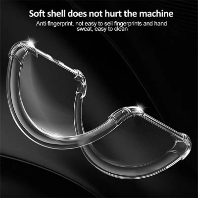 Picture of TPU Clear Soft Transparent Anti-Yellow Back Cover for Vivo Y400 4G / 5G | Slim Shockproof Protective Phone Case