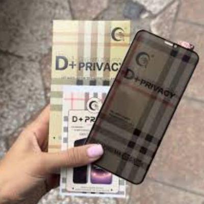 Picture of G-Tel D+ Privacy ESD Anti-Static Tempered Glass for iPhone 13 Pro Max– 28° Anti-Peep HD Privacy Screen Protector | Anti-Static Smooth Touch, Premium Full Glue Tempered Glass | Anti-Spy Protection for All iPhone Models | High Durability & Scratch Resistant